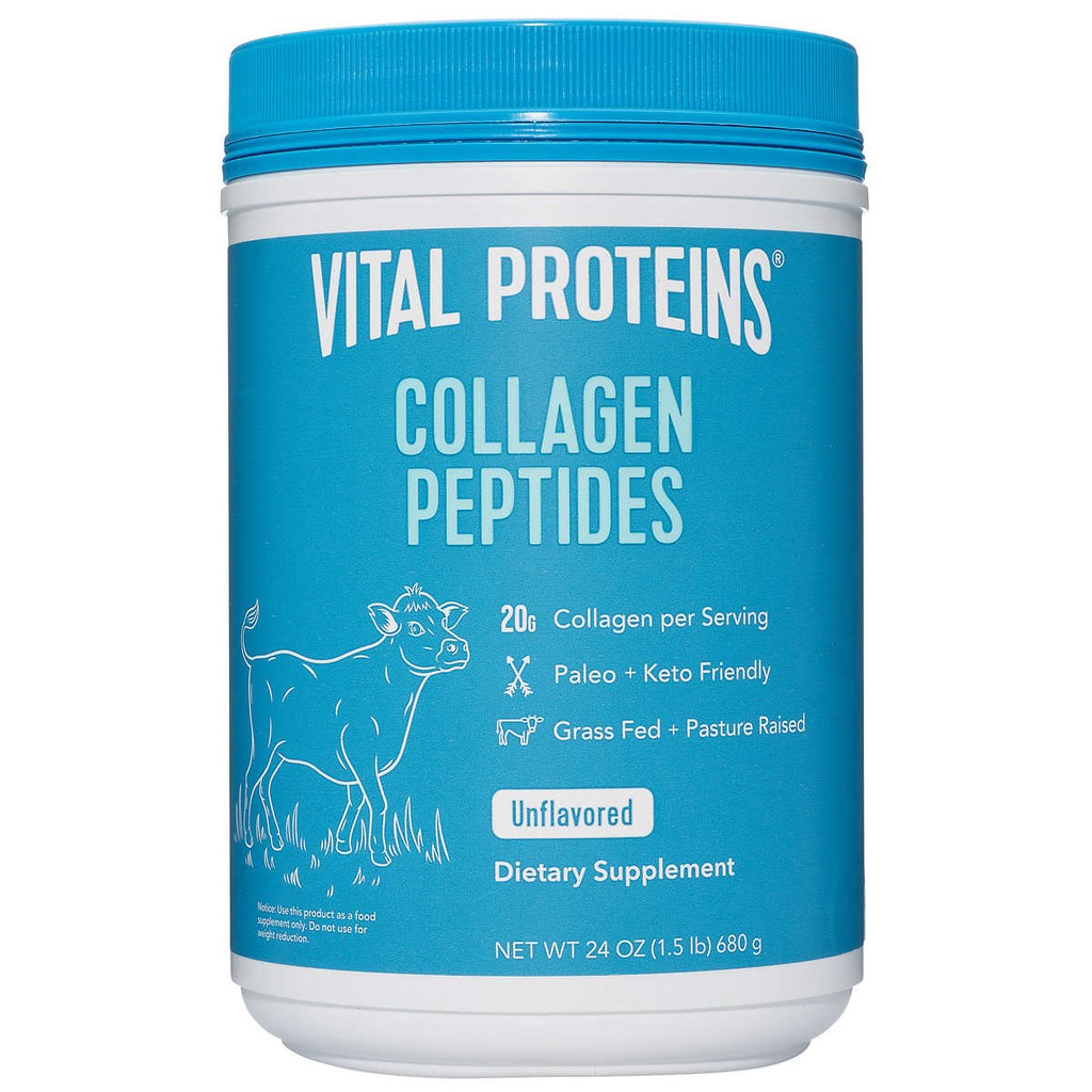 Bột Collagen Vital Proteins Collagen Peptides Unflavored Của Mỹ