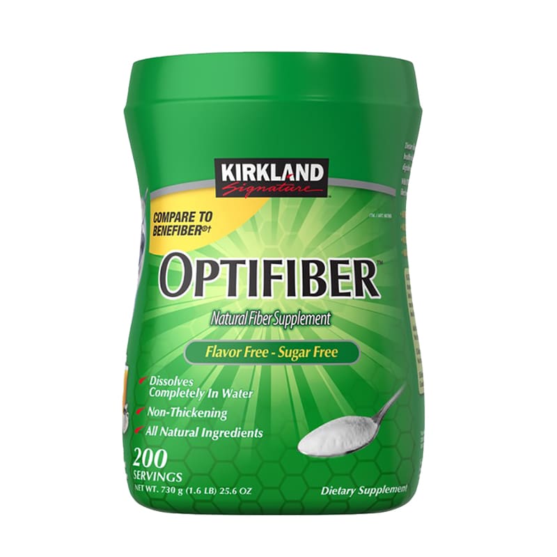 Bột Hòa Tan Bổ Sung Chất Xơ Kirkland Signature Optifiber Của Mỹ