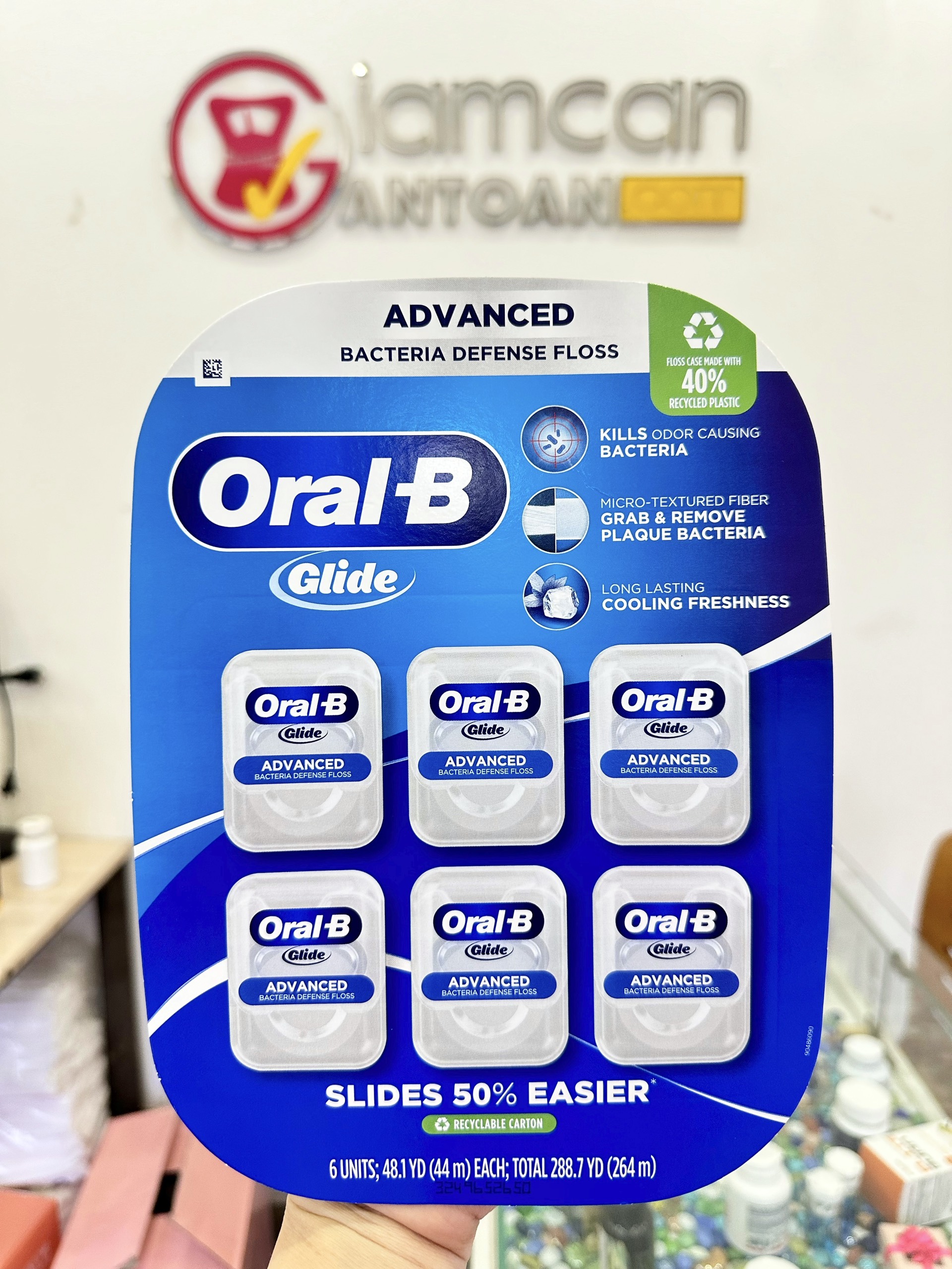 Chỉ Nha Khoa Oral-B Glide Advanced Multi Protection Floss Set 6 Hộp