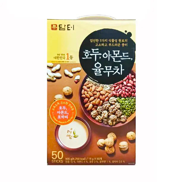 Bột Ngũ Cốc Walnuts Almonds Job Tears Tea Hàn Quốc Hộp 900g