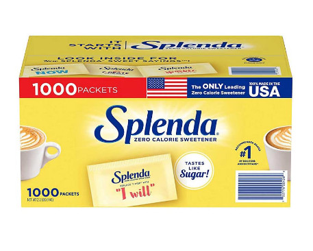 Đường Ăn Kiêng Splenda Zero Calorie Sweetener Hộp 1000 Gói Của Mỹ