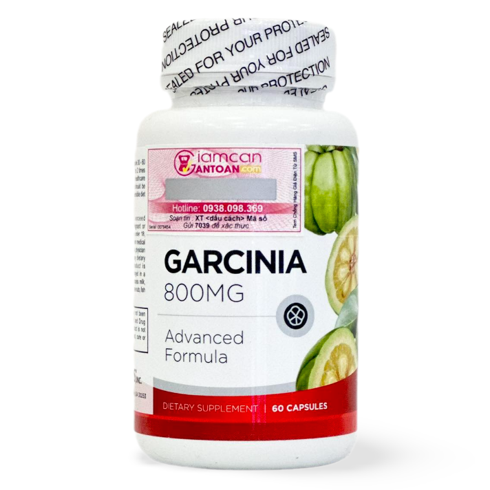 Viên Uống Giảm Cân Đốt Mỡ Garcinia Cambogia 800mg