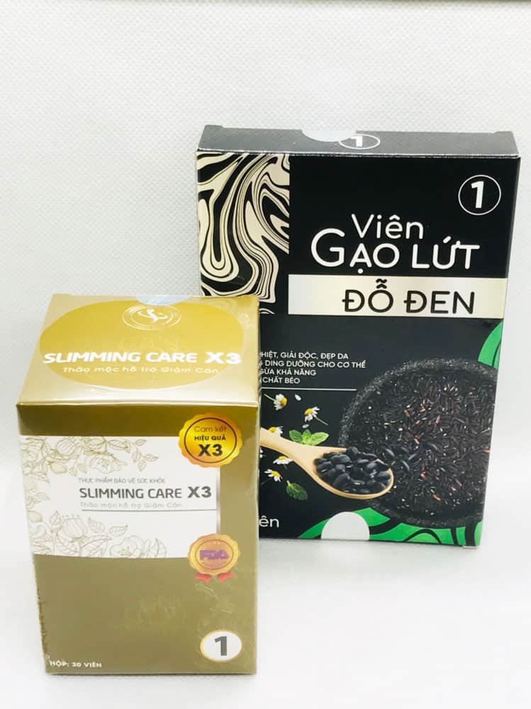 Viên Giảm Cân Thảo Mộc Slimming Care X3 Số 1 Thế Hệ Mới