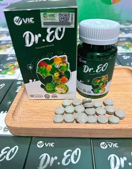 Viên Uống Giảm Mỡ Bụng Từ Thảo Dược Dr EO VIC Organic