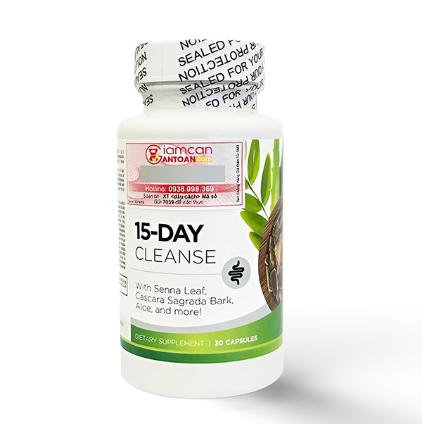 Viên Uống Xổ Mỡ Detox Giảm Cân Vượt Trội 15 Day Cleanse