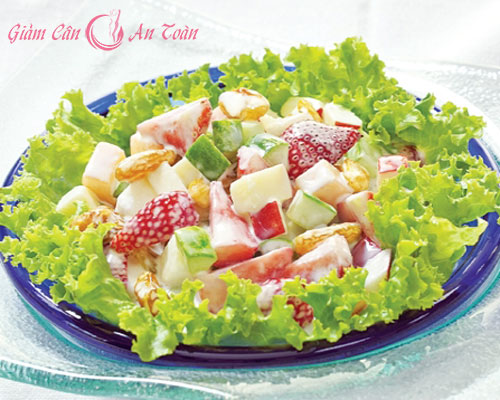 cach che bien salad su su giam can ngon mieng