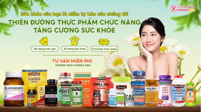 Thực Phẩm Chức Năng Bổ Sung Sức Khỏe Banner 9/2022