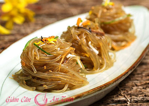 thực đơn giảm cân hiệu quả và ngon miệng với miến 1